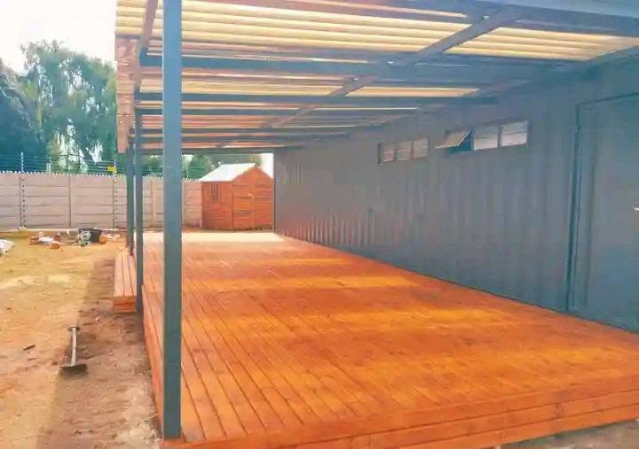 Wooden Decking project 7 by Hot Mix Holdings